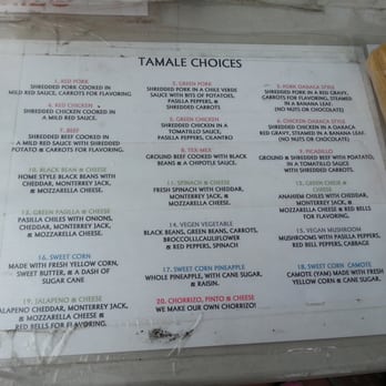 All Star Tamales - Tamales menu - Mexican Near Me - Pittsburg, California