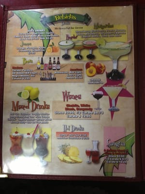 Menu photo 6 Los Dos Compadres Washougal, WA