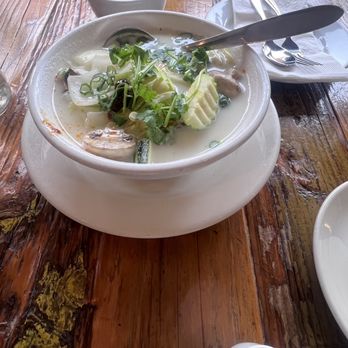 ThaiTanic Streetfood - Tom Kha Gai Soup - Thai Near Me - Sausalito, California ThaiTanic Streetfood - Tom Kha Gai Soup - Thai Near Me - Sausalito, California