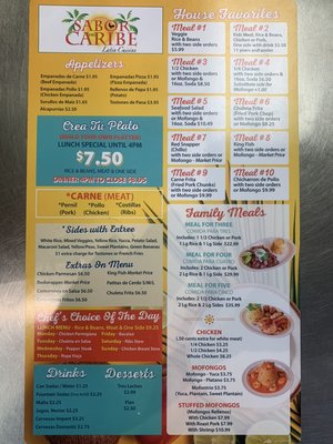 Menu photo 4 Sabor Del Caribe Orlando, FL Menu photo 4 Sabor Del Caribe Orlando, FL