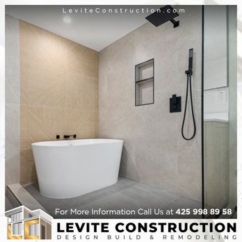Levite Construction - Bathtub - General Contractors Near Me - Seattle, Washington