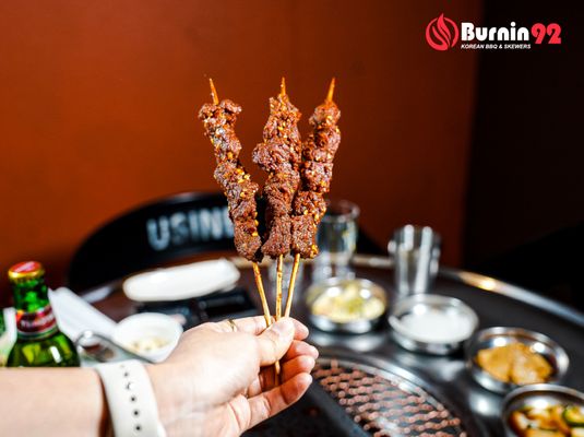 Burnin92 Korean BBQ & Skewers 달라스 숯불구이 고깃집 by null