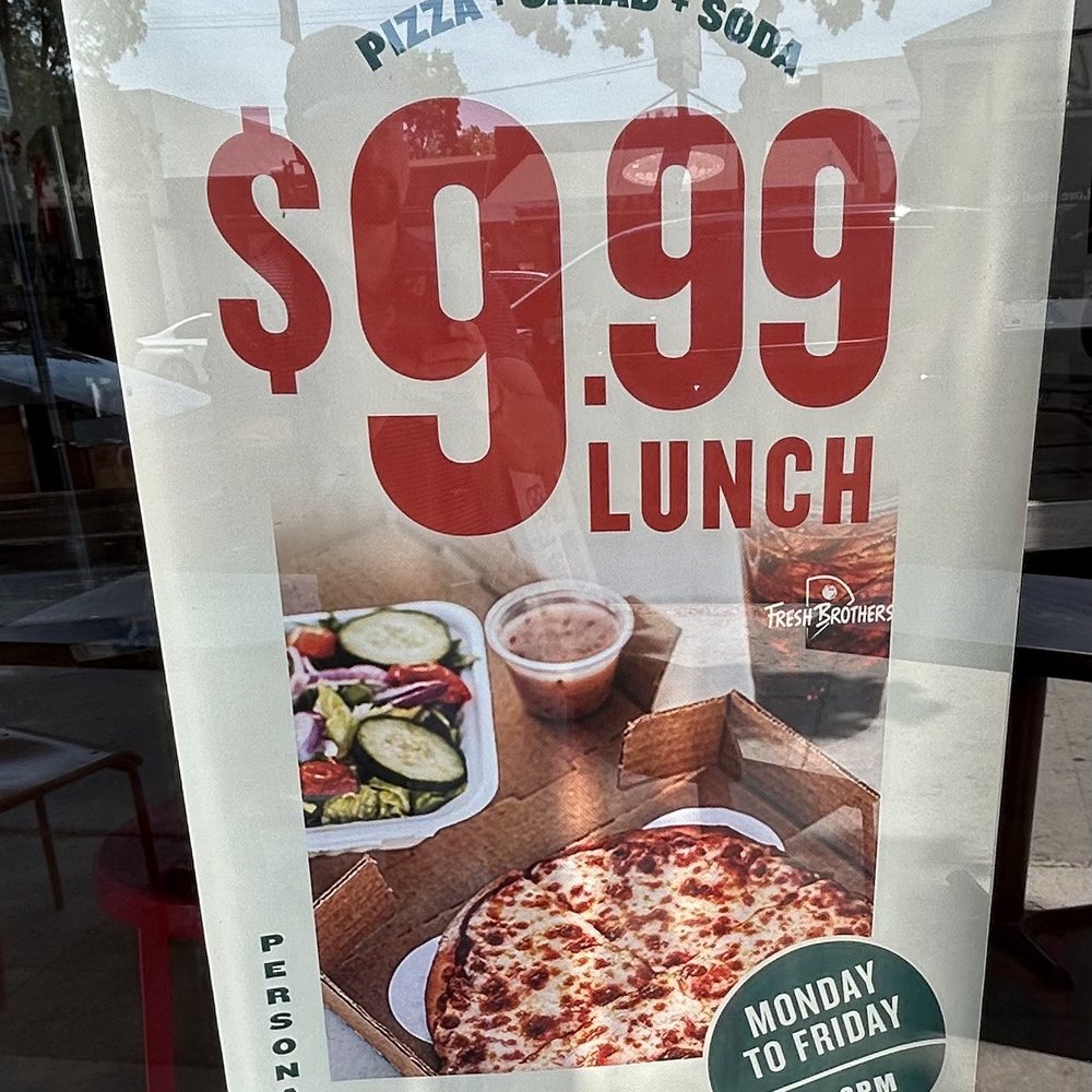 Fresh Brothers - Burbank - Lunch deal - Pizza Near Me - Burbank, California Fresh Brothers - Burbank - Lunch deal - Pizza Near Me - Burbank, California