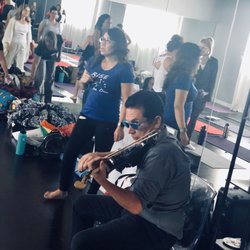 We Rise Yoga - Music is vibrational healing, soothing every cell in my body. Thank you Darius Campo!