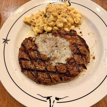 Saltgrass Steak House - Ribeye was delicious, with Mac N Cheese - Steakhouses Near Me - Houston, Texas
