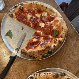 Diavola pizza Diavola pizza