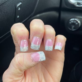 Premier Nails & Spa - Gorgeous pink and white gel nails. I like them square !! The owner always does a fantastic job - Nail Salons Near Me - Lodi, California Premier Nails & Spa - Gorgeous pink and white gel nails. I like them square !! The owner always does a fantastic job - Nail Salons Near Me - Lodi, California
