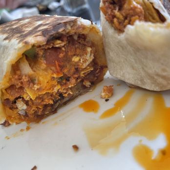 Sunnyside Diner - Chorizo breakfast burrito - American Near Me - Fresno, California Sunnyside Diner - Chorizo breakfast burrito - American Near Me - Fresno, California