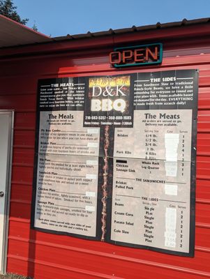 Menu photo 2 D&K BBQ Forks, WA