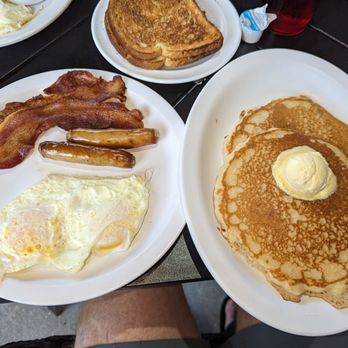 Pete's Place - Wham Bam which is a 2x2x2x2. 2 different meats, 2 eggs 2 pancakes - American Near Me - West Palm Beach, Florida Pete's Place - Wham Bam which is a 2x2x2x2. 2 different meats, 2 eggs 2 pancakes - American Near Me - West Palm Beach, Florida