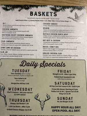 Menu photo 6 Hilltop Bar & Grill Oscoda, MI Menu photo 6 Hilltop Bar & Grill Oscoda, MI