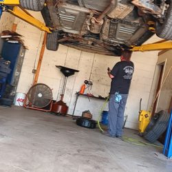 Wards Auto Repair - Fred Ward/ Owner fixing Brakes this morning