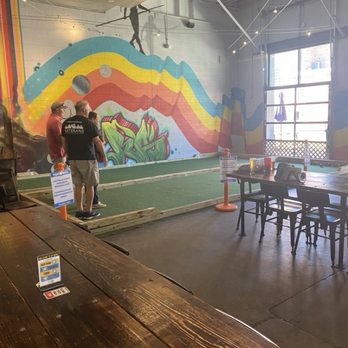 Hi-Wire Brewing - Bocce area - Breweries Near Me - Durham, North Carolina