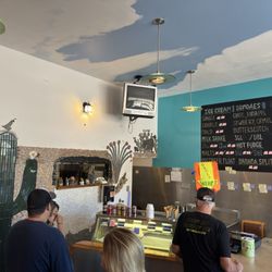 Felicia's Ice Cream Shop - Inside the shop