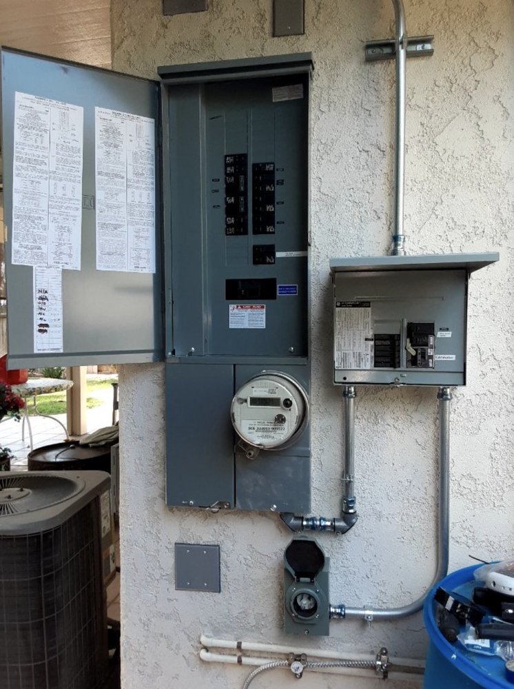 Slide of Electrical Work Services