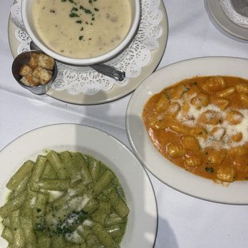 A'Roma Ristorante - Rigatoni a la Joey Gnochi a la vodka Clam chowder - Italian Near Me - La Palma, California A'Roma Ristorante - Rigatoni a la Joey Gnochi a la vodka Clam chowder - Italian Near Me - La Palma, California
