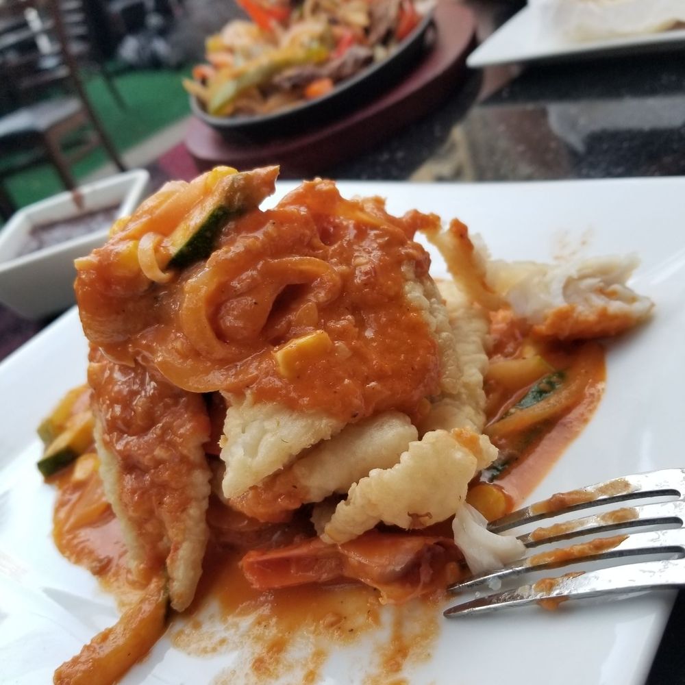 The Red Grill - Shrimp stuffed fish - Mexican Near Me - New York, New York The Red Grill - Shrimp stuffed fish - Mexican Near Me - New York, New York