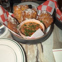 Fried ravioli