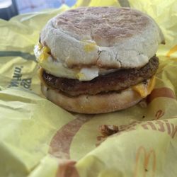 McDonald's - Love the Sausage McMuffin with Egg!