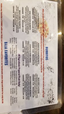Menu photo 6 Baja Grill Lexington, TN