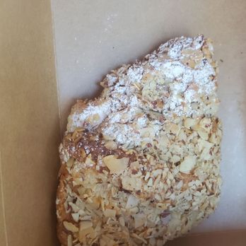 Five07 Coffee Bar and Eatery - Almond crossiant- filling is delicious and break is flaky - Coffee & Tea Near Me - Thousand Oaks, California