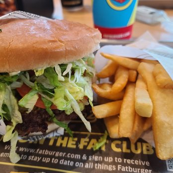 Fatburger - a burger and french fries - Burgers Near Me - Garland, Texas
