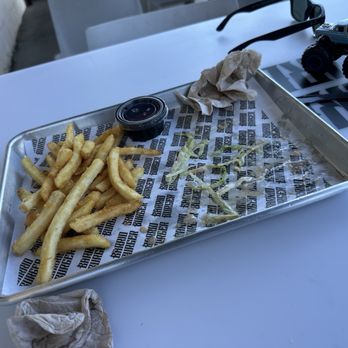 Barrio Burger - Fries and burger I ate before the picture. Barrio Cheeseburger - Burgers Near Me - San Diego, California Barrio Burger - Fries and burger I ate before the picture. Barrio Cheeseburger - Burgers Near Me - San Diego, California
