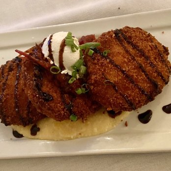 Vic's On the River - Fried Green Tomato BLT~ - Seafood Near Me - Savannah, Georgia Vic's On the River - Fried Green Tomato BLT~ - Seafood Near Me - Savannah, Georgia
