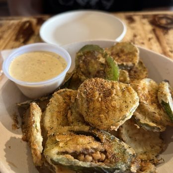 Roux On Canton - Fried pickles & jalapeños - Southern Near Me - Roswell, Georgia