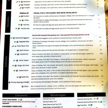 Busaba - Menu pg2 (7/2025) - Thai Near Me - Boulder, Colorado
