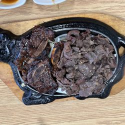 Suzy's Kitchen - 2-Combo Meats: Bulgogi and Kalbi Beef Short Ribs