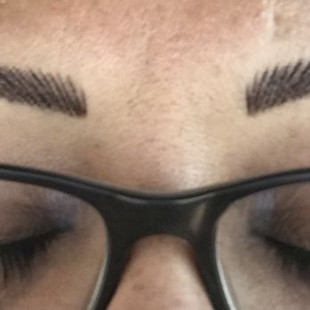 Downey Brows - Later in the day - Permanent Makeup Near Me - Downey, California