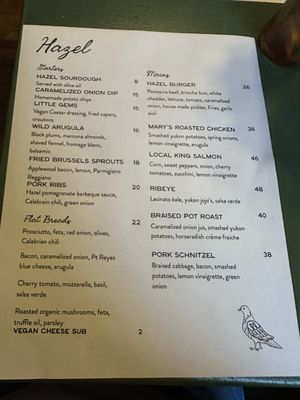 Menu photo 2 Hazel Occidental, CA Menu photo 2 Hazel Occidental, CA