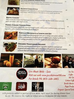Menu photo 3 Jazz Bistro Fairbanks, AK
