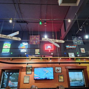 Feldman's Wrong Way Diner - Decor above another dining area. - Diners Near Me - Canyon, Texas