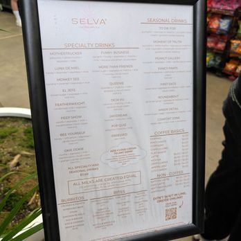 Selva Coffee House - 2026 summer menu - Coffee Roasteries Near Me - San Diego, California