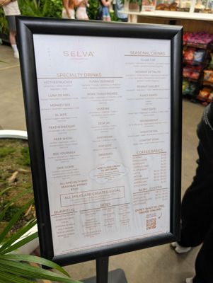 Menu photo 4 Selva Coffee House San Diego, CA