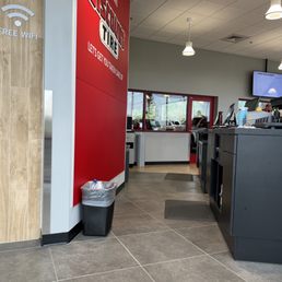 Customer waiting area Customer waiting area