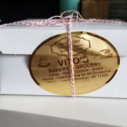 a cake in a box