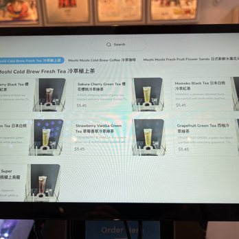 Moshi Moshi Tea Shoppu - Menu - Coffee & Tea Near Me - Gardena, California