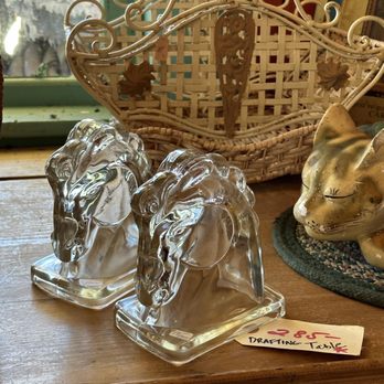 Twice As Nice - Two vintage federal horse head bookends, $20 - Antiques Near Me - Duncans Mills, California