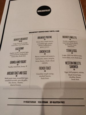 Menu photo 2 Mill Street Brewery Mississauga, ON