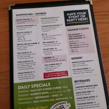 Lakefront Brewery - Breweries Near Me - Milwaukee, Wisconsin