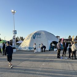 City of Costa Mesa - Bubble Run tent