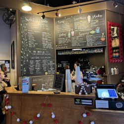 Joplin Avenue Coffee - Cute menu spiced up for the holidays