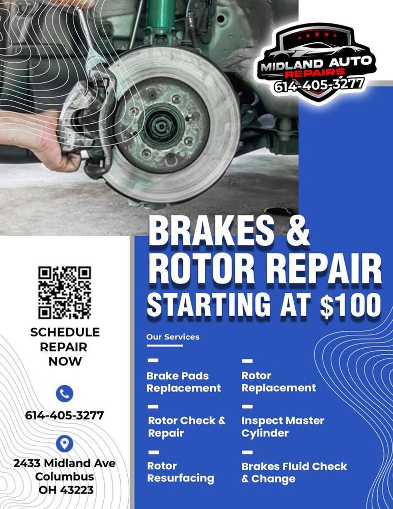 MIDLAND AUTO REPAIRS 12 Photos 2433 Midland Ave, Columbus, Ohio Auto Repair Phone Number