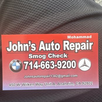 Johns Auto Repair - Auto Repair Near Me - Anaheim, California Johns Auto Repair - Auto Repair Near Me - Anaheim, California