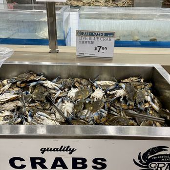 99 Ranch Market - Live blue crab - International Grocery Near Me - Austin, Texas