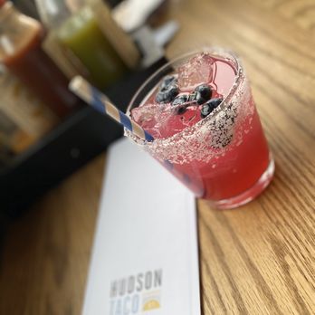 Hudson Taco - Blueberry margarita - Tacos Near Me - Newburgh, New York