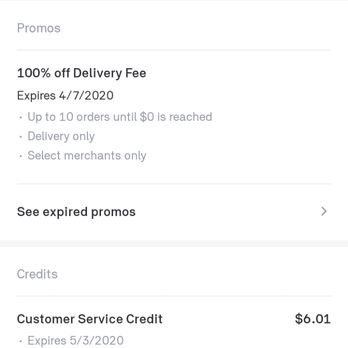 Postmates - The bs 6.00 slap in the face credit! DOORDASH WOULD NEVVVVVERRRR!!!!!!! - Food Delivery Services Near Me Postmates - The bs 6.00 slap in the face credit! DOORDASH WOULD NEVVVVVERRRR!!!!!!! - Food Delivery Services Near Me